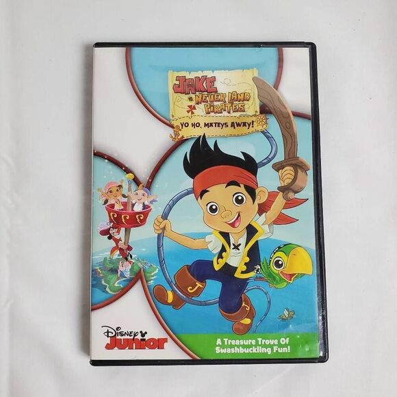 Jake and the Never Land Pirates: Yo Ho, Mateys Away! (DVD, Disney Junior) - Picture 1 of 5